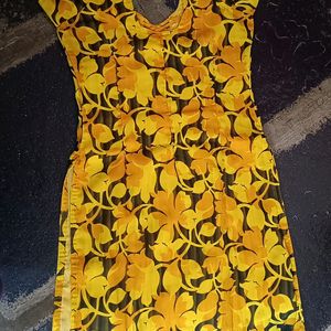 Crepe Punjabi Dress For Women