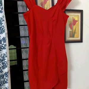 Women's Red Mini dress