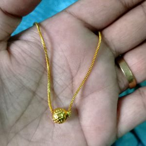 Golden Beads Chain For Women