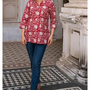 Trending Printed Short Kurti