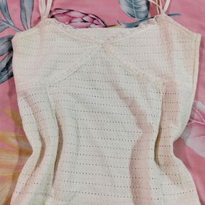 Lace Trim Korean Top (Sale)