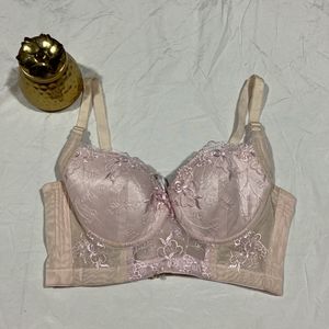 Corset Type Broad Belt Bra Fancy Size 38B