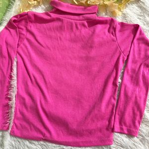 Bodycon Pink Top