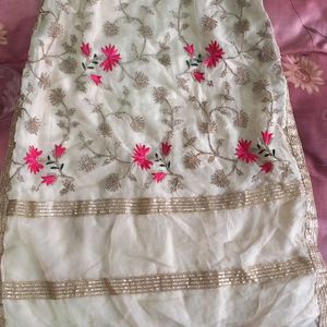 Very Gorgeous Stone Work Wedding Kurti