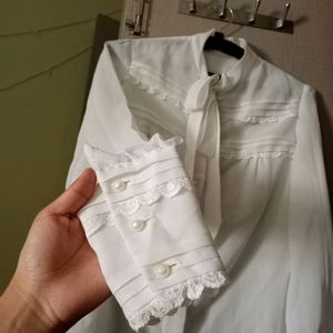 White Korean Shirt