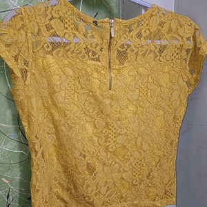 Mustard Colour Top