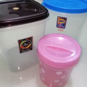 3pcs Storage Containers