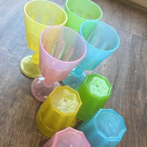 High Quality Set of 8 Mini Glasses