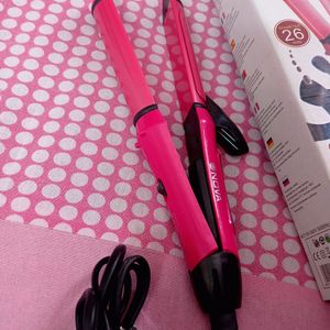 Nova 2 In 1 Straightner And Curling Iron