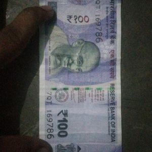 100 Rs Note Serieal No. Ending With 786