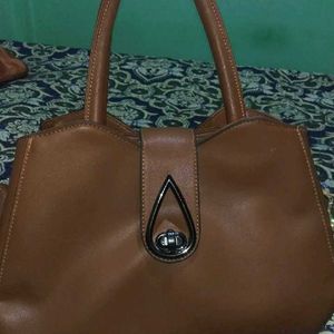 Brown Coffe Leather Purse