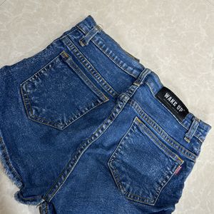 High waist Denim Shorts