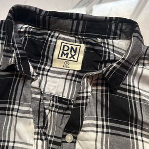 Black White Checkered Shirt