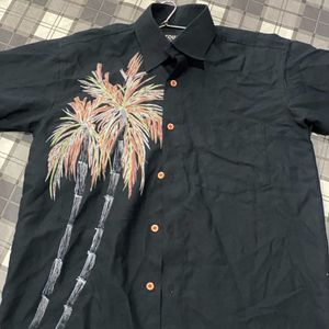 Beautiful Black Printed Shirt