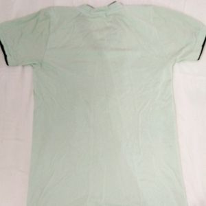 Mint Green Active Wear Stretchable T-shirt