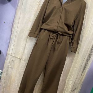 Brown Co-ord Set