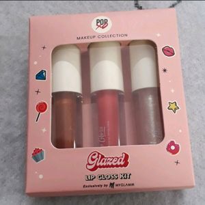 POPxo Makeup Lip Gloss Kit - Glazed