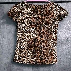 Leopard Print 🐆 Top