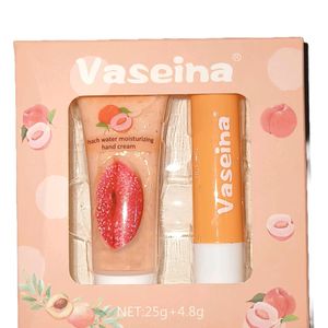 Lip Balm and Hand Cream Set | Peach 🍑