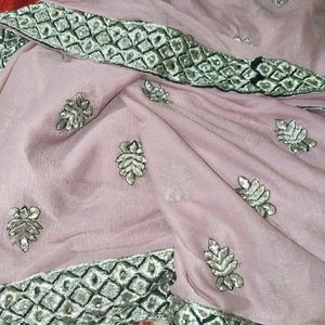 Combo Of Dupata With 2 Trousers