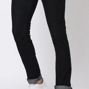 Mens Regular Fit Black Jeans