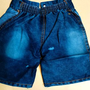 Brand New Baby Boy's Denim Pant With Back Elastic