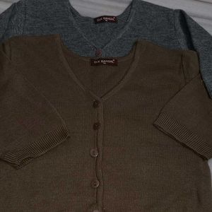 Combo Of 2 Woollen Blouses