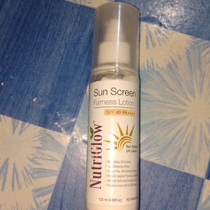 Sunscreen With SPF 40 And PA++