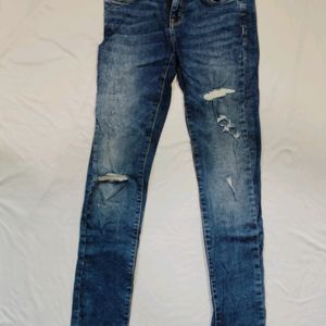 Ripped Jeans Slim Fit