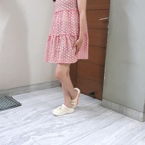 Cute Pure Cottan Mini Dress