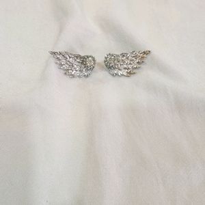 Silver Wings Earrings 🪽