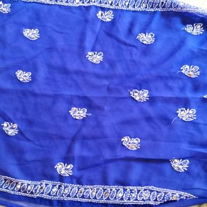 Royal Blue Kurta With Inner