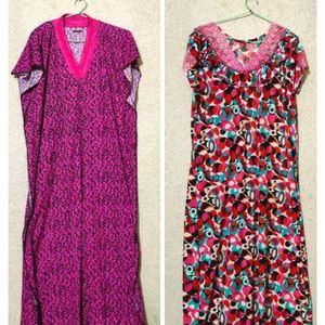 (Combo)Women's Nighty Gowns(XL)