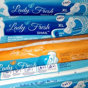 Lady Fresh Shail Sanitary Napkin.