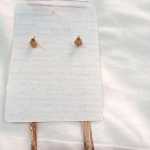 Golden Long Earrings