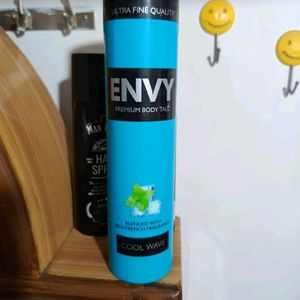 Men Genuine Leather Belt+Envy Talc+Kyara Poster Fr