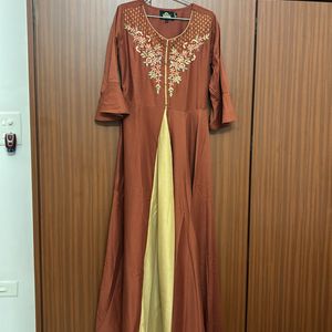 Women Floor Length Ethnic Dress