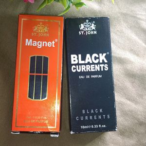 ST. JOHN Magnet And BLACK CURRENT Perfume