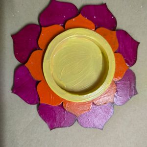 MDF Self Decorated Tea light Holders