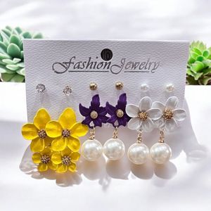 Earrings- 6 Pair