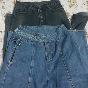 High Waist Jeans 2 Set