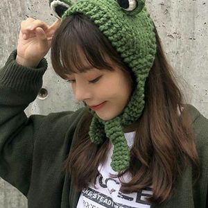 Frog 🐸 Crochet Cap