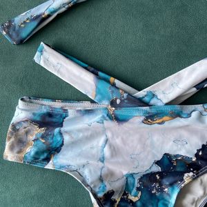 Ocean Blue Bikini Set/