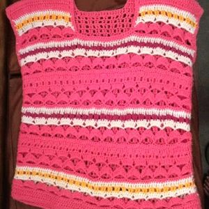 Handmade Crochet Soft Woolen Top