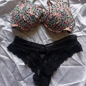 VICTORIA'S SECRET BRA AND BRIEF SET