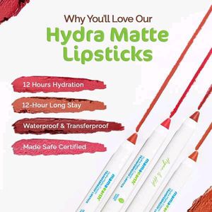 Mamaearth Hydra-Matte Lipstick (05)Nude Shade