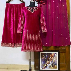 New Standard Pakistani Full Embroidery Work Dress