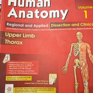 BD Chaurasia For Anatomy