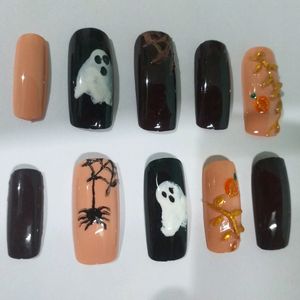 Press On Nails( Trick or Treat🎃)