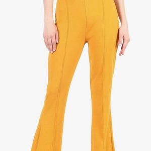 Yellow Bell Bottom  Trouser